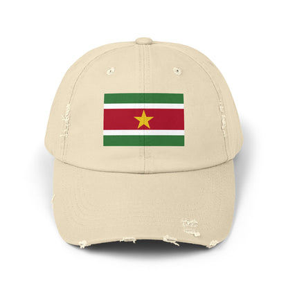 Suriname Flag Cap - Unisex Casual Hat - South America