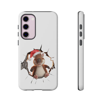 Christmas Capybara Santa Tough Phone Case