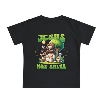 "Jesus Me Salva" Baby T-Shirt - 3-24 Months