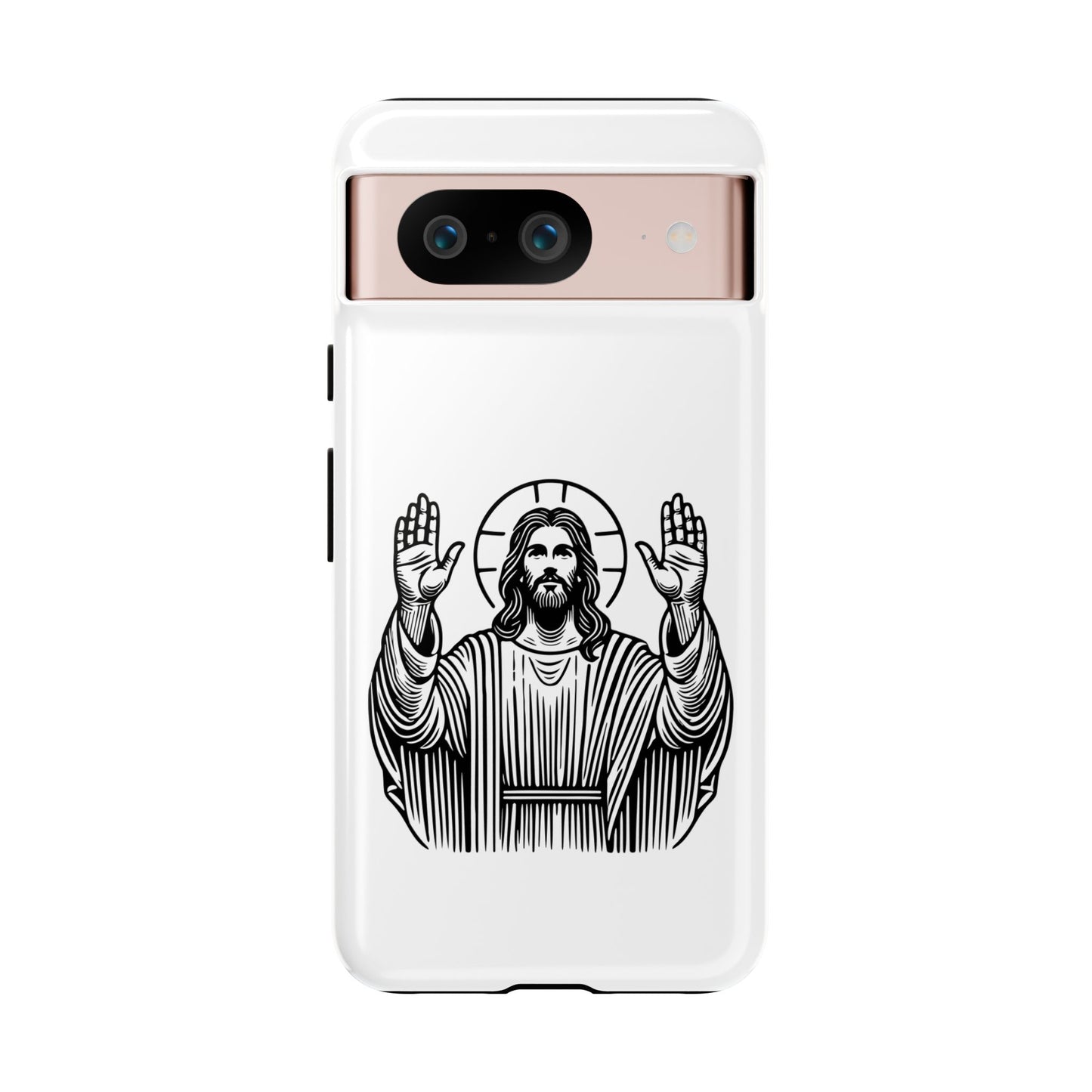 Jesus Phone Case - Simple yet Protective - iPhone- Samsung Galaxy - Google Pixel