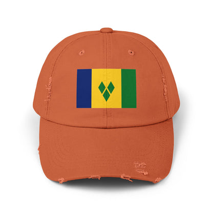 Saint Vincent Flag Cap - Unisex Casual Hat - Caribbean