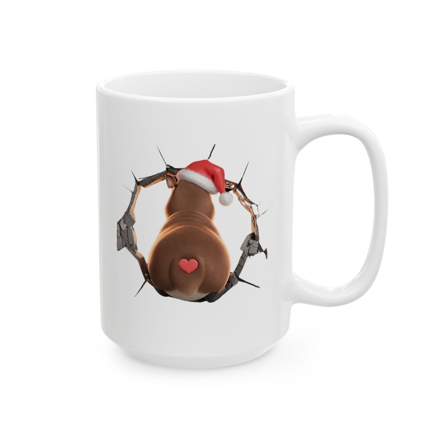 Christmas Capybara Mug