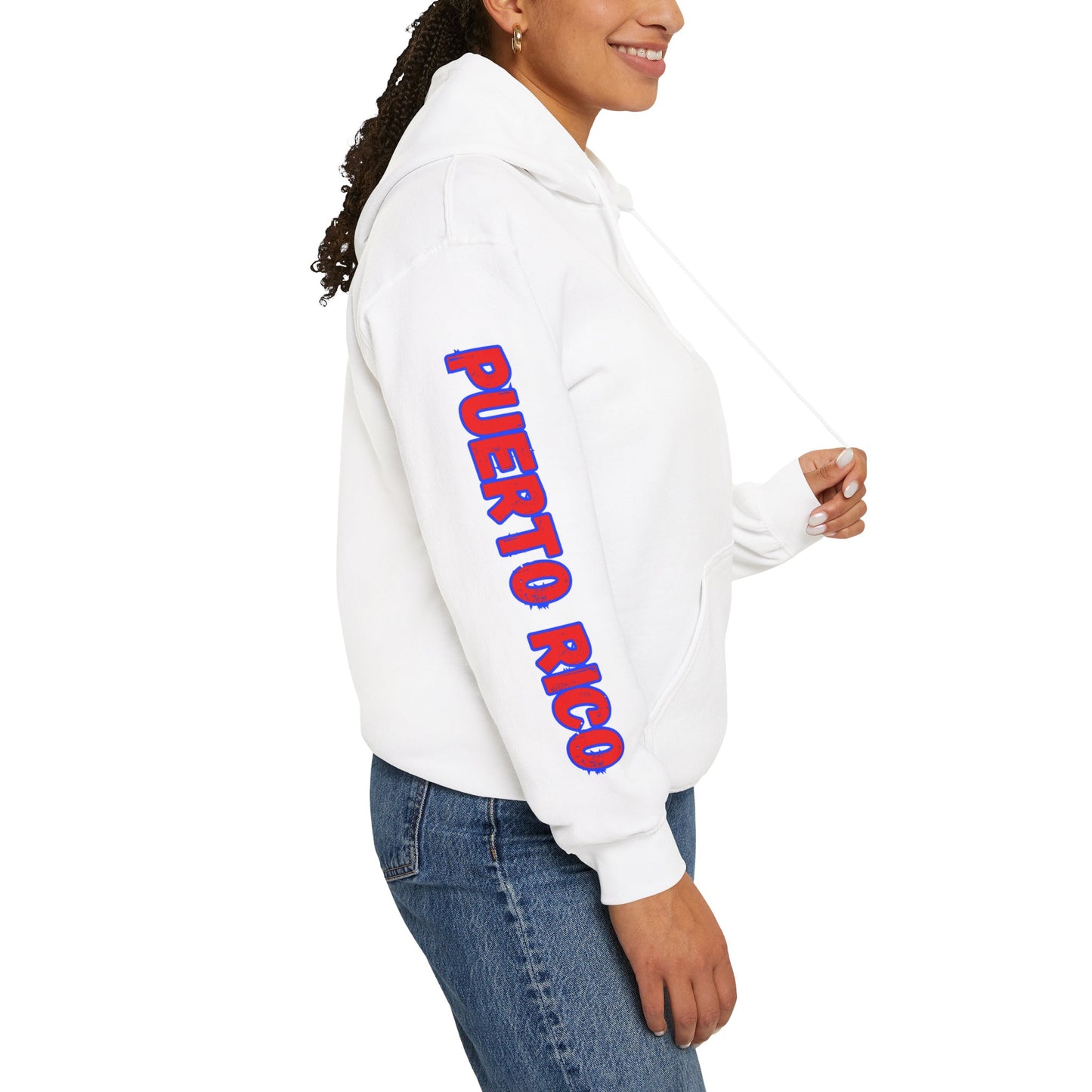 Puerto Rico Flag Unisex Hoodie - Caribbean - Island Territory