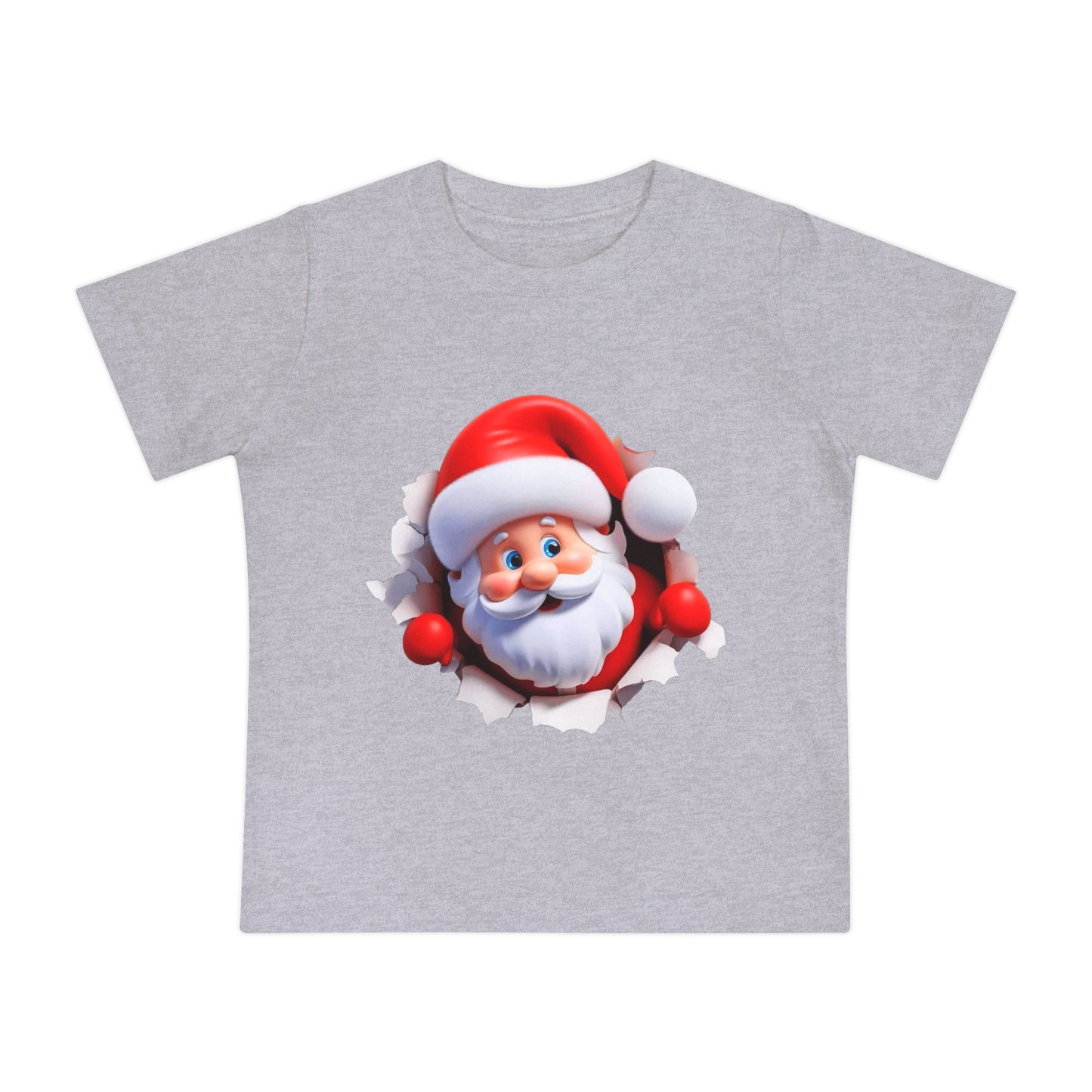 Cute Santa Baby T-Shirt for Christmas - 3 to 18 month old