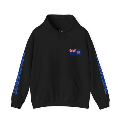 Montserrat Flag Unisex Hoodie - Caribbean - Island Territory