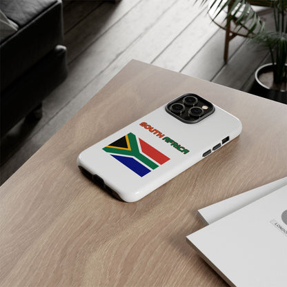 South Africa Flag Tough Phone Case - Durable, Stylish Protection - iPhone, Samsung Galaxy, Google Pixel