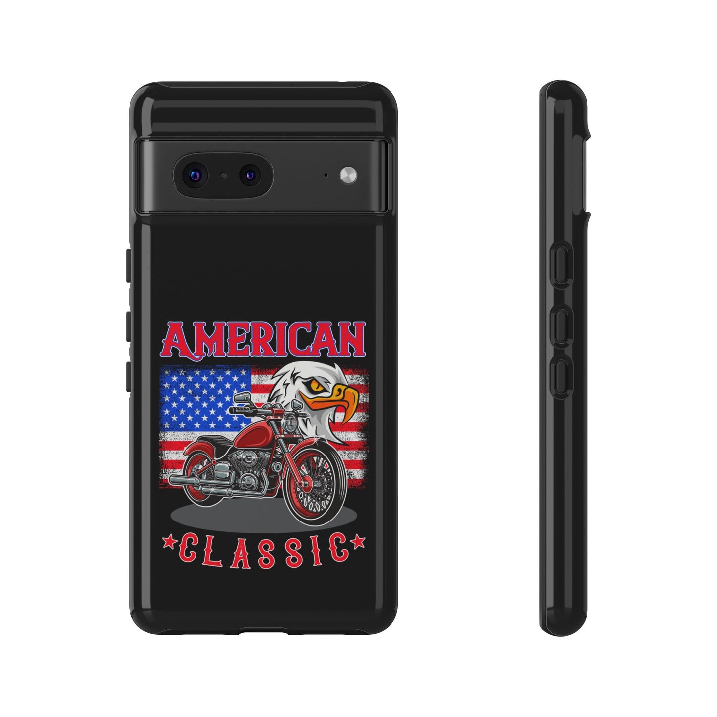 American Classic Motorcycle Phone Case - Tough Protection - iPhone, Samsung Galaxy, Google Pixel