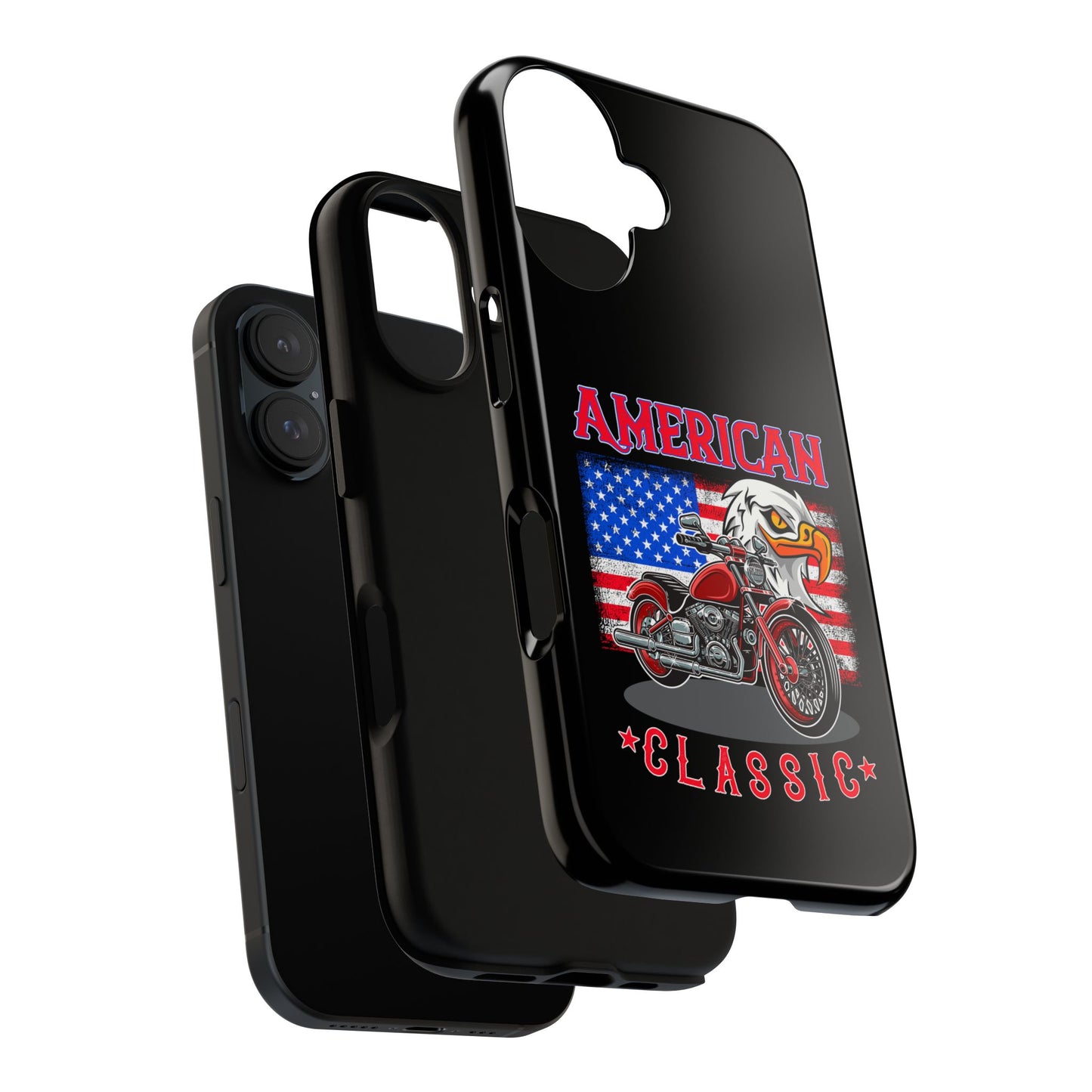 American Classic Motorcycle Phone Case - Tough Protection - iPhone, Samsung Galaxy, Google Pixel