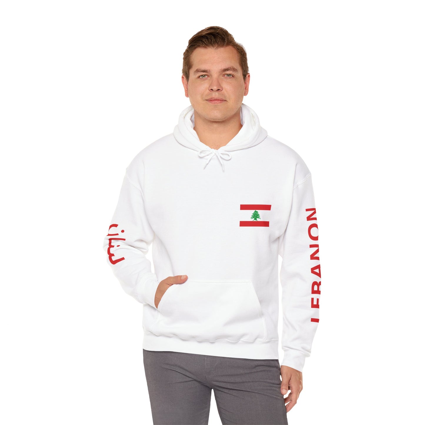 Lebanon Unisex Hooded Sweatshirt - Asia