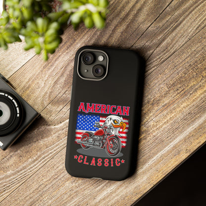 American Classic Motorcycle Phone Case - Tough Protection - iPhone, Samsung Galaxy, Google Pixel