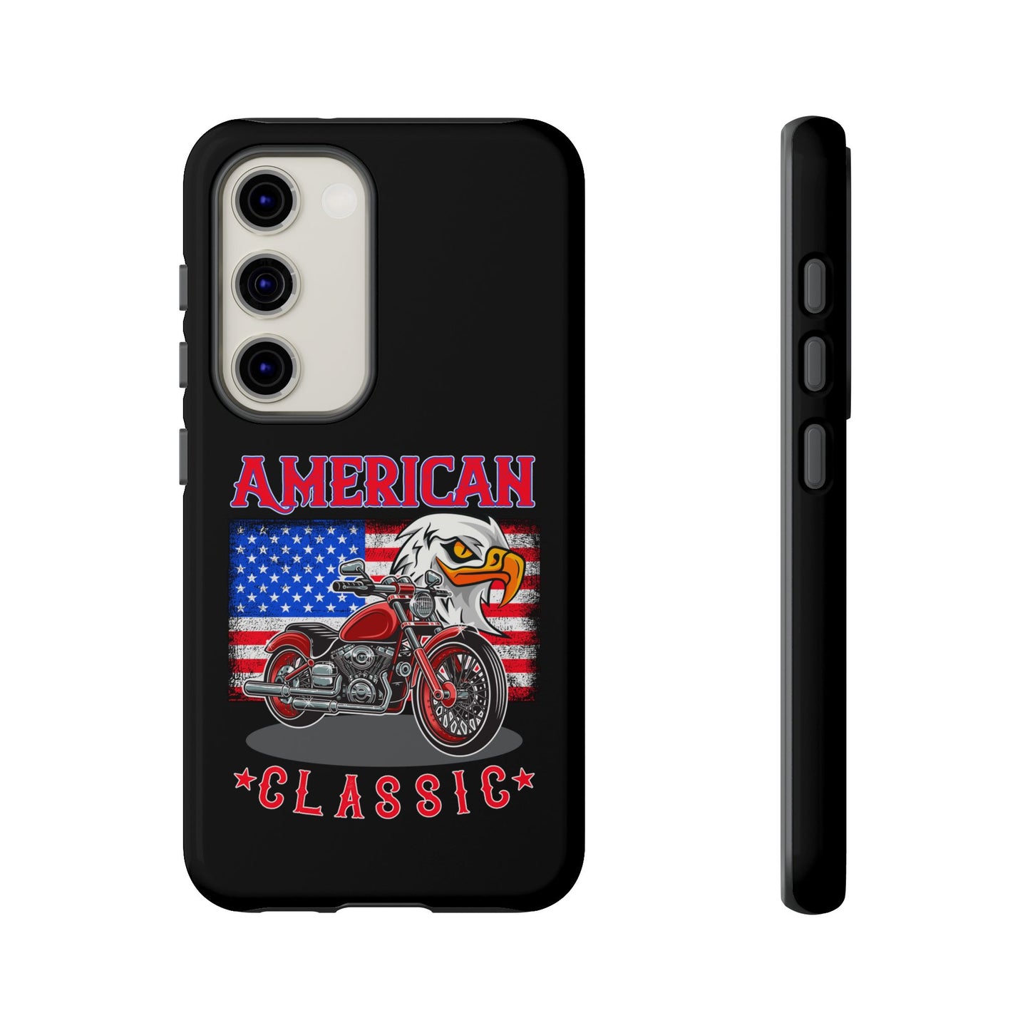 American Classic Motorcycle Phone Case - Tough Protection - iPhone, Samsung Galaxy, Google Pixel