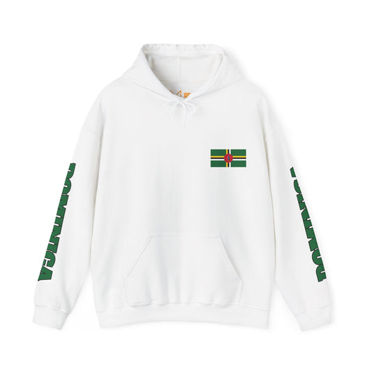 Dominica Unisex Hooded Sweatshirt - Caribbean