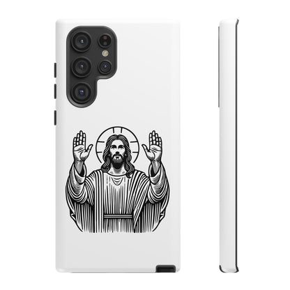 Jesus Phone Case - Simple yet Protective - iPhone- Samsung Galaxy - Google Pixel