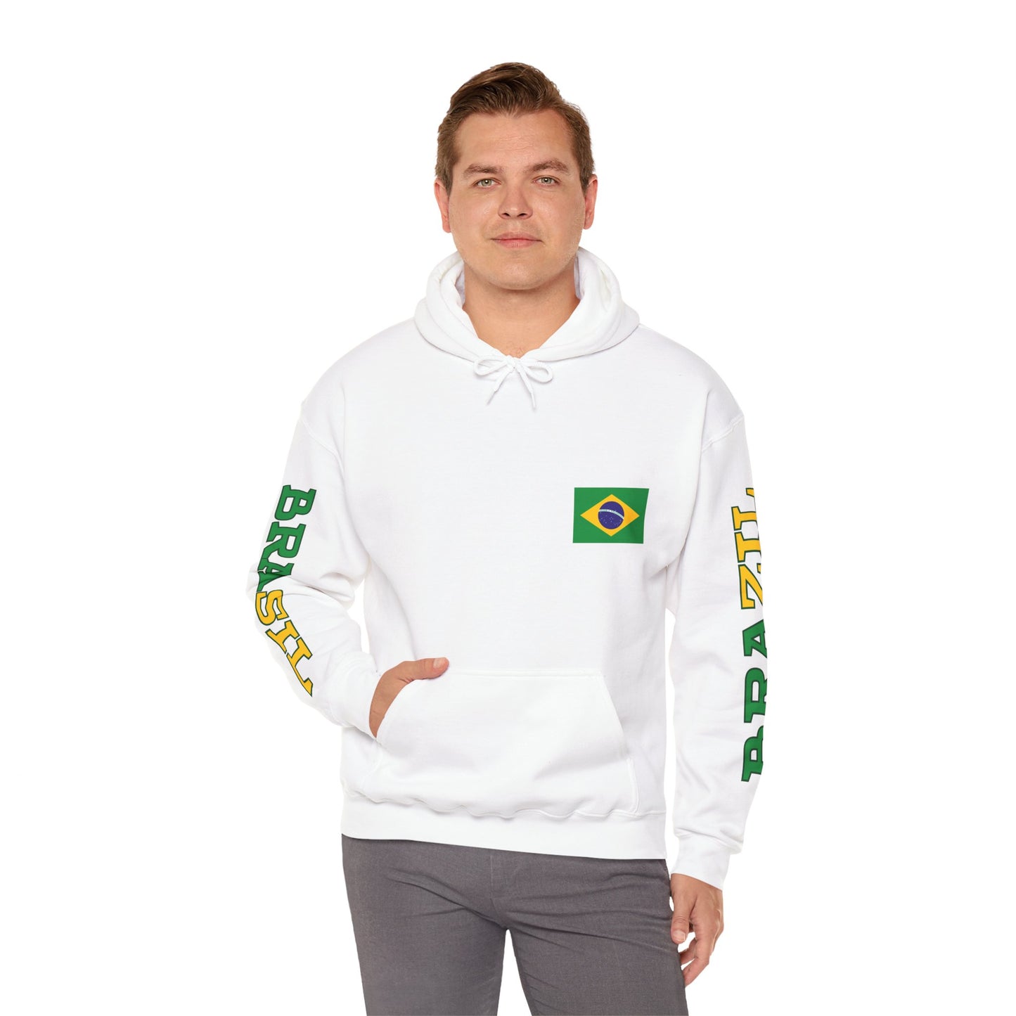 Brasil Unisex Hooded Sweatshirt - South America