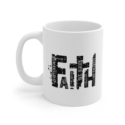 Mormon Faith Mug - 11oz White Ceramic