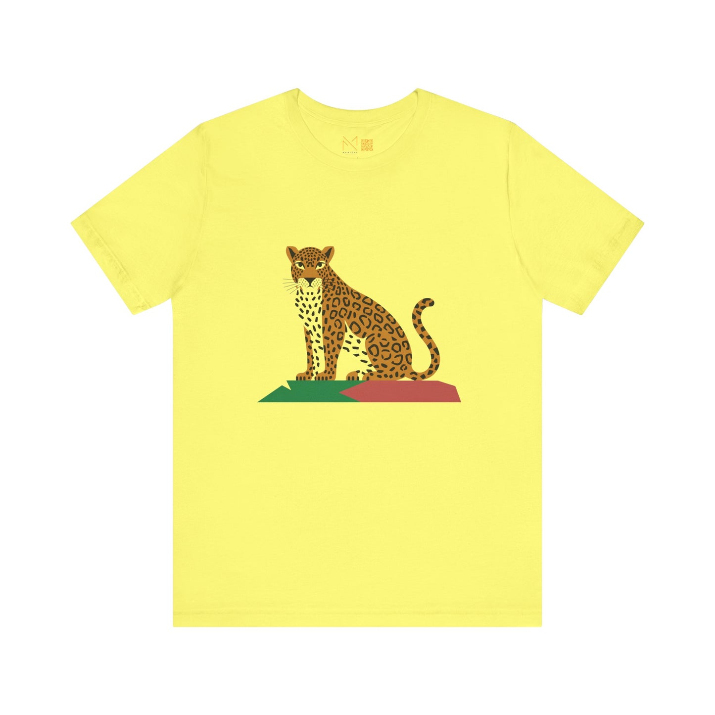 Leopard Print Unisex Jersey Tee - Wildlife Lover's Fashion