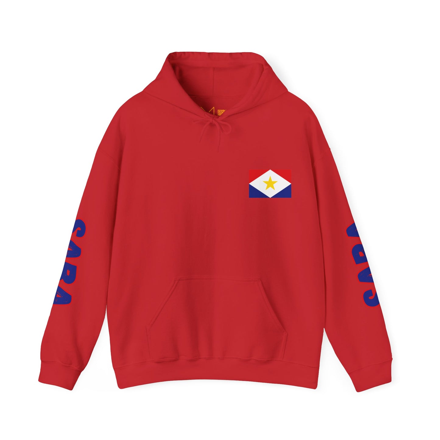 SABA Flag Hoodie - Unisex Heavy Blend™ Sweatshirt - Island Territory