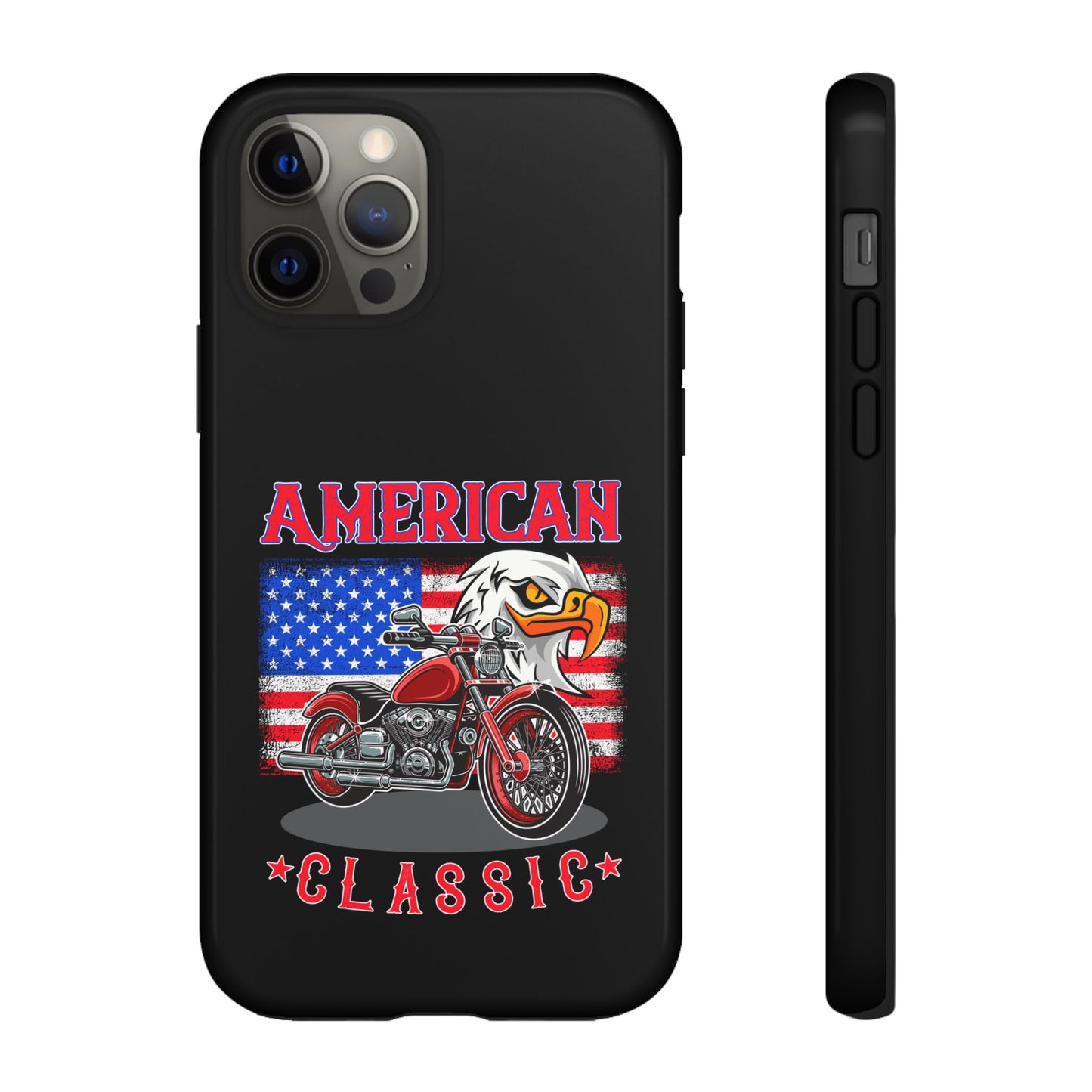 American Classic Motorcycle Phone Case - Tough Protection - iPhone, Samsung Galaxy, Google Pixel