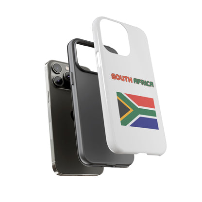 South Africa Flag Tough Phone Case - Durable, Stylish Protection - iPhone, Samsung Galaxy, Google Pixel