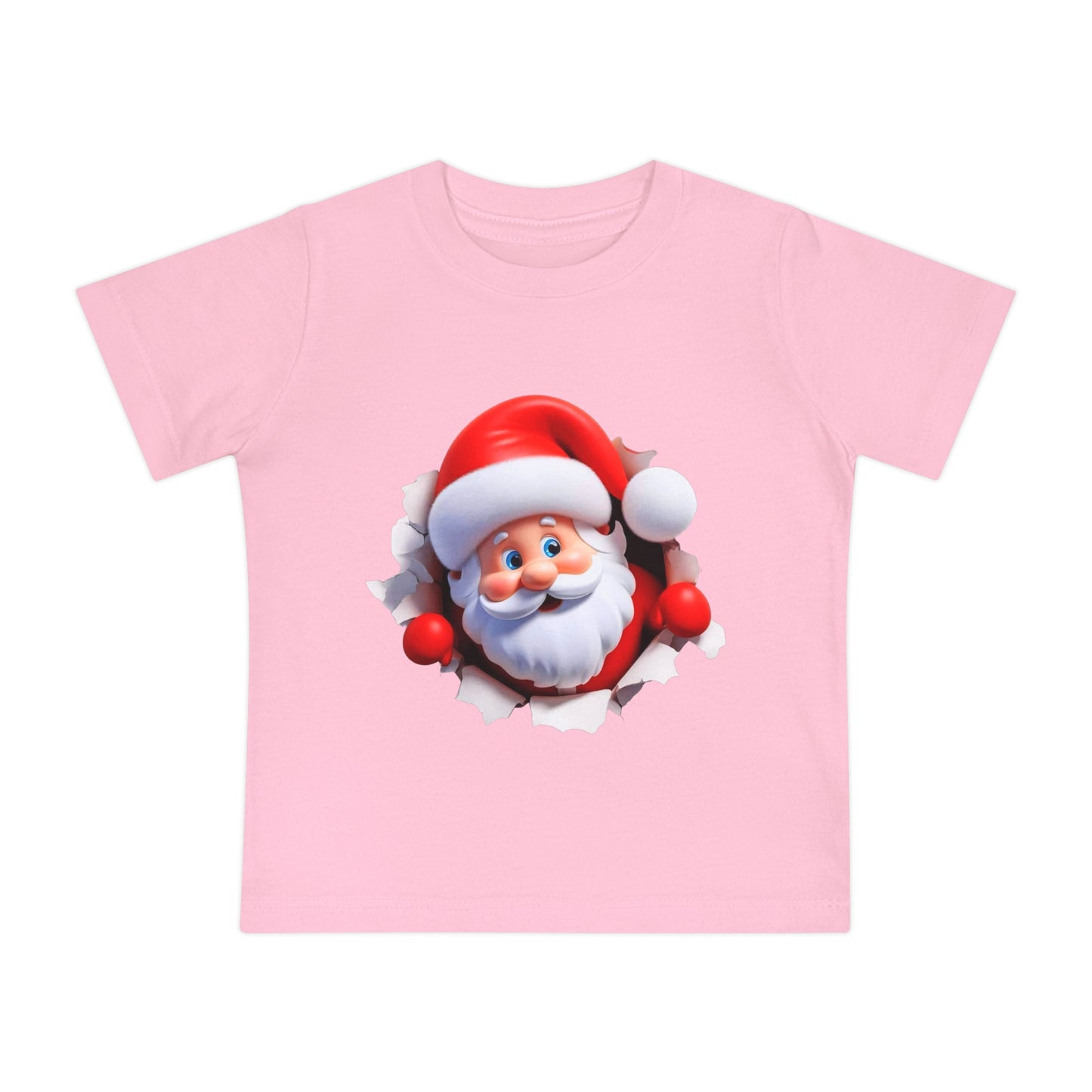 Cute Santa Baby T-Shirt for Christmas - 3 to 18 month old