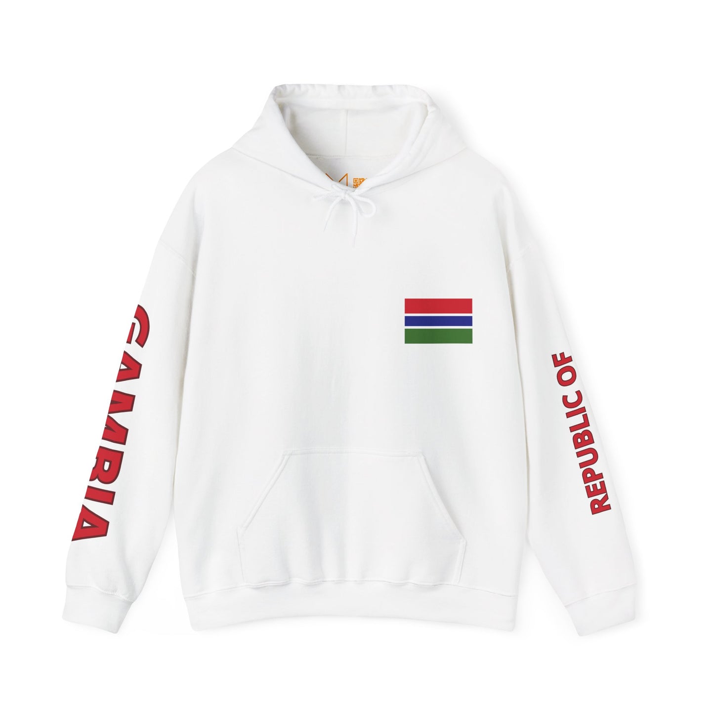 Gambia Unisex Hooded Sweatshirt - Africa