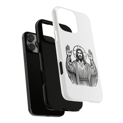 Jesus Phone Case - Simple yet Protective - iPhone- Samsung Galaxy - Google Pixel