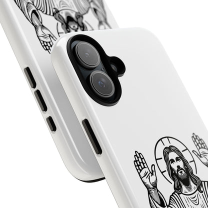 Jesus Phone Case - Simple yet Protective - iPhone- Samsung Galaxy - Google Pixel