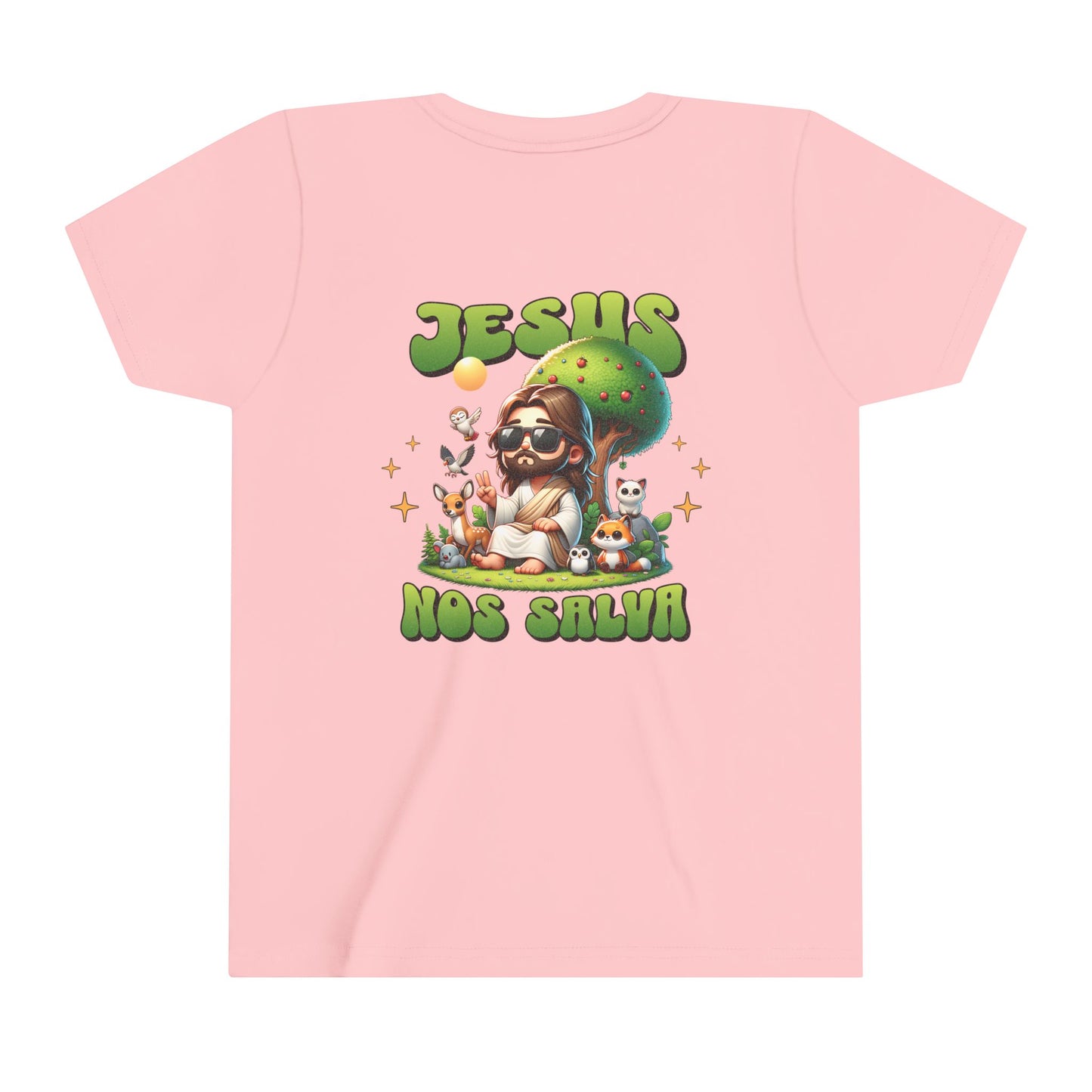 Unisex Youth T-Shirt (6 -19 years old) - Jesus nos Salva