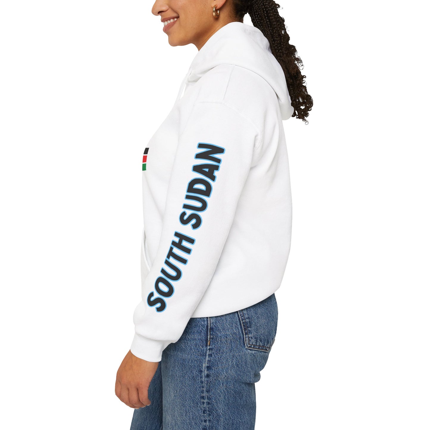 South Sudan Unisex Hooded Sweatshirt - Africa