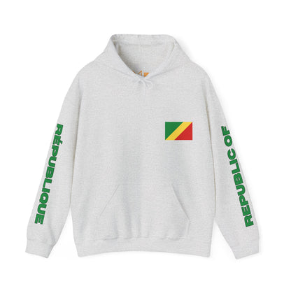 Republic of Congo Unisex Hooded Sweatshirt - Africa