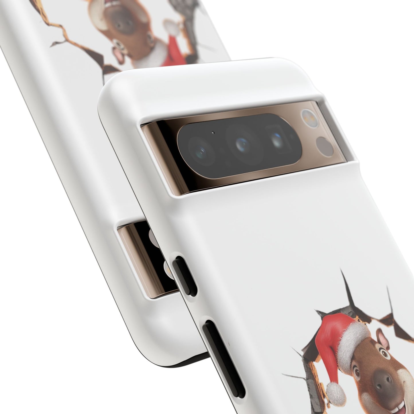 Christmas Capybara Santa Tough Phone Case