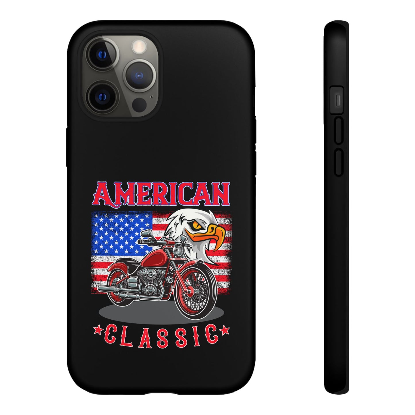 American Classic Motorcycle Phone Case - Tough Protection - iPhone, Samsung Galaxy, Google Pixel