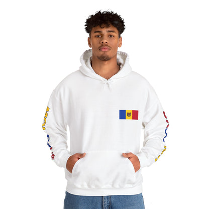 Moldova Unisex Hooded Sweatshirt - Eastern Europe