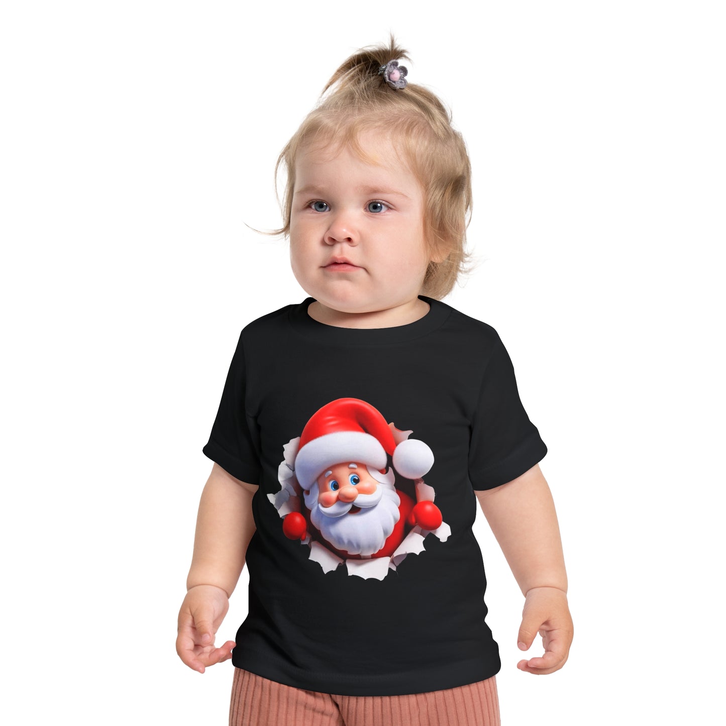 Cute Santa Baby T-Shirt for Christmas - 3 to 18 month old