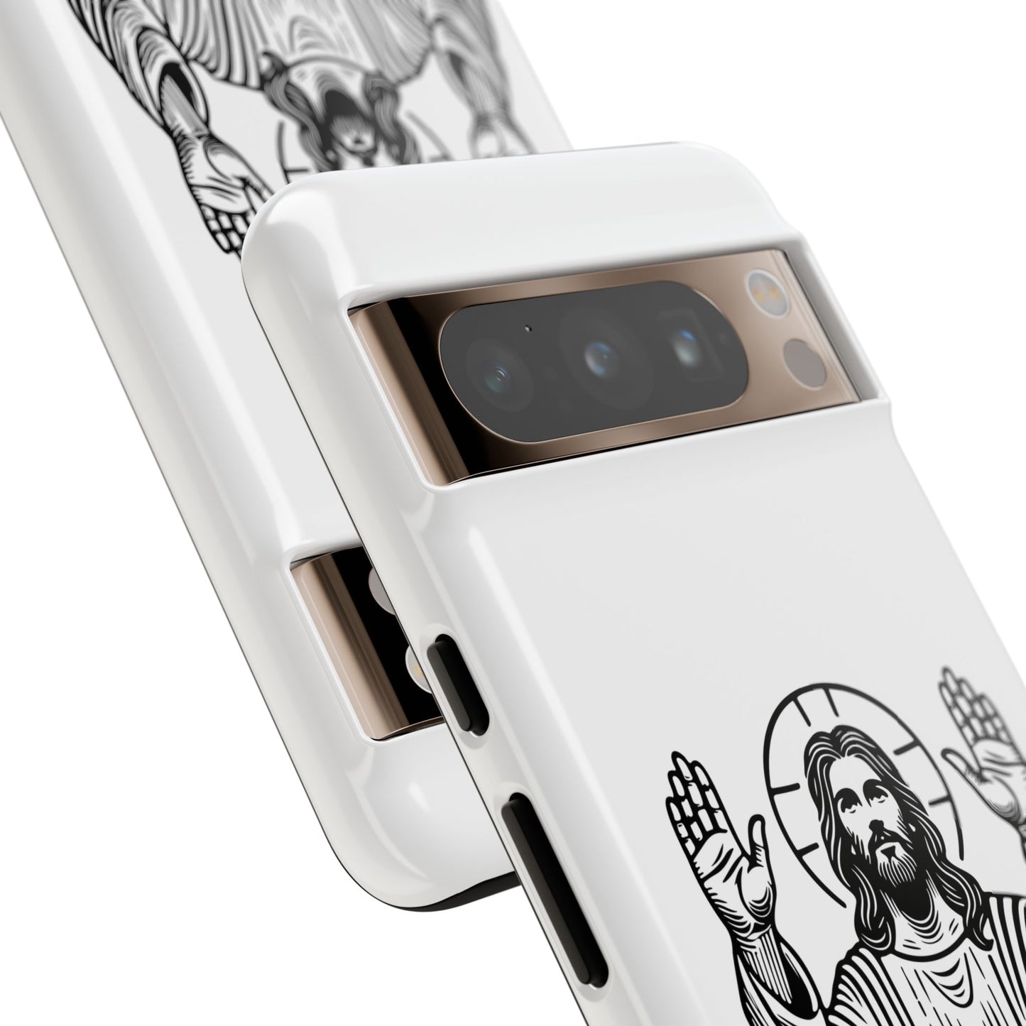 Jesus Phone Case - Simple yet Protective - iPhone- Samsung Galaxy - Google Pixel