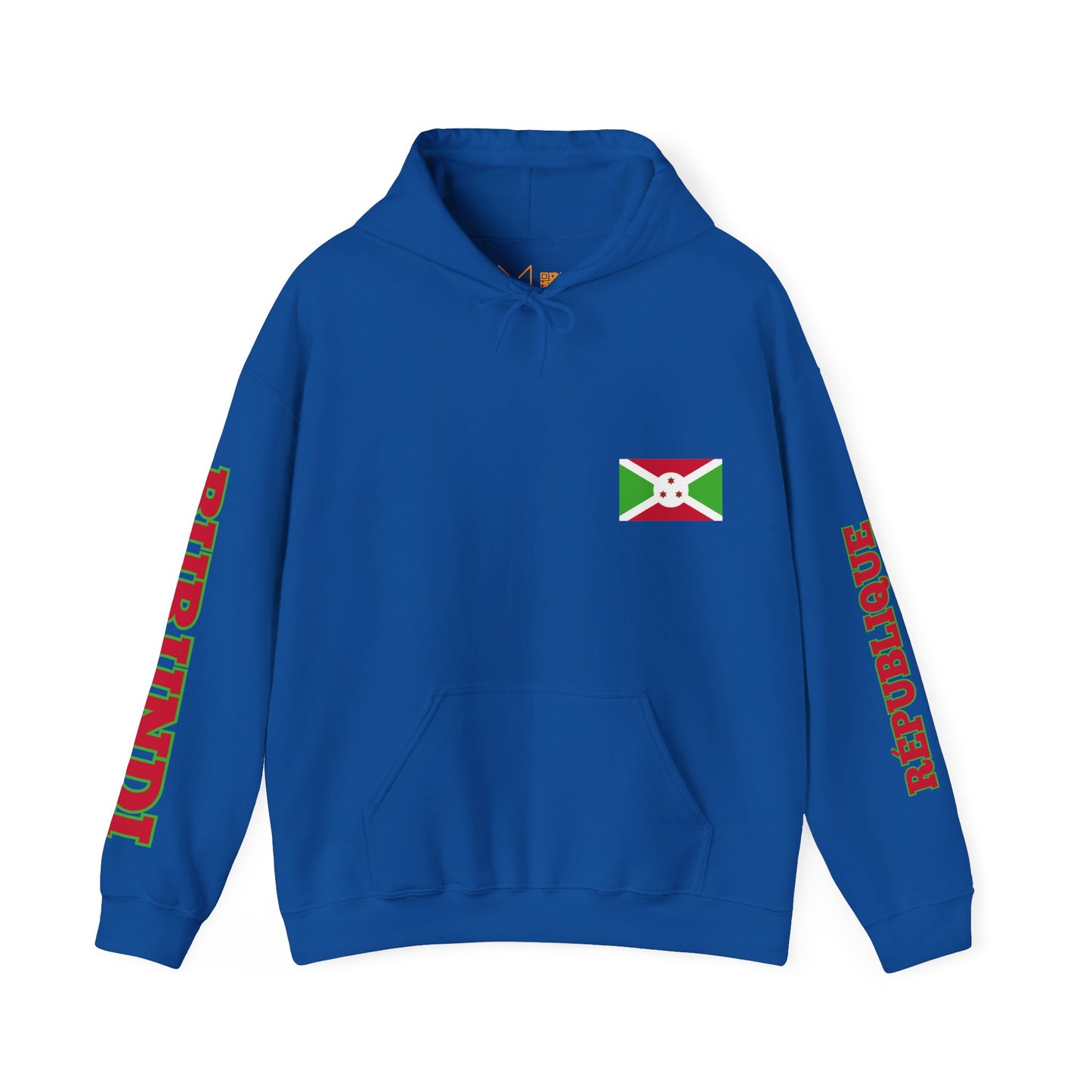 Burundi Unisex Hooded Sweatshirt - Africa