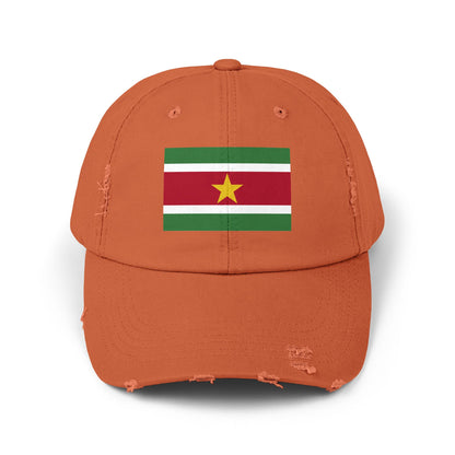 Suriname Flag Cap - Unisex Casual Hat - South America