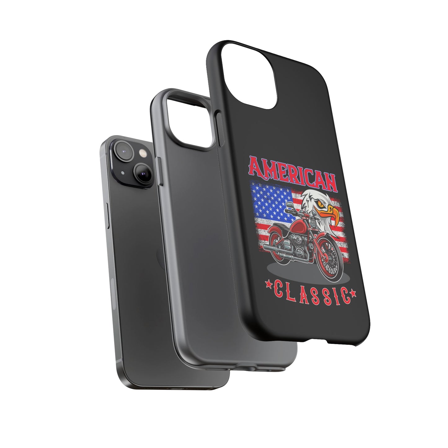 American Classic Motorcycle Phone Case - Tough Protection - iPhone, Samsung Galaxy, Google Pixel