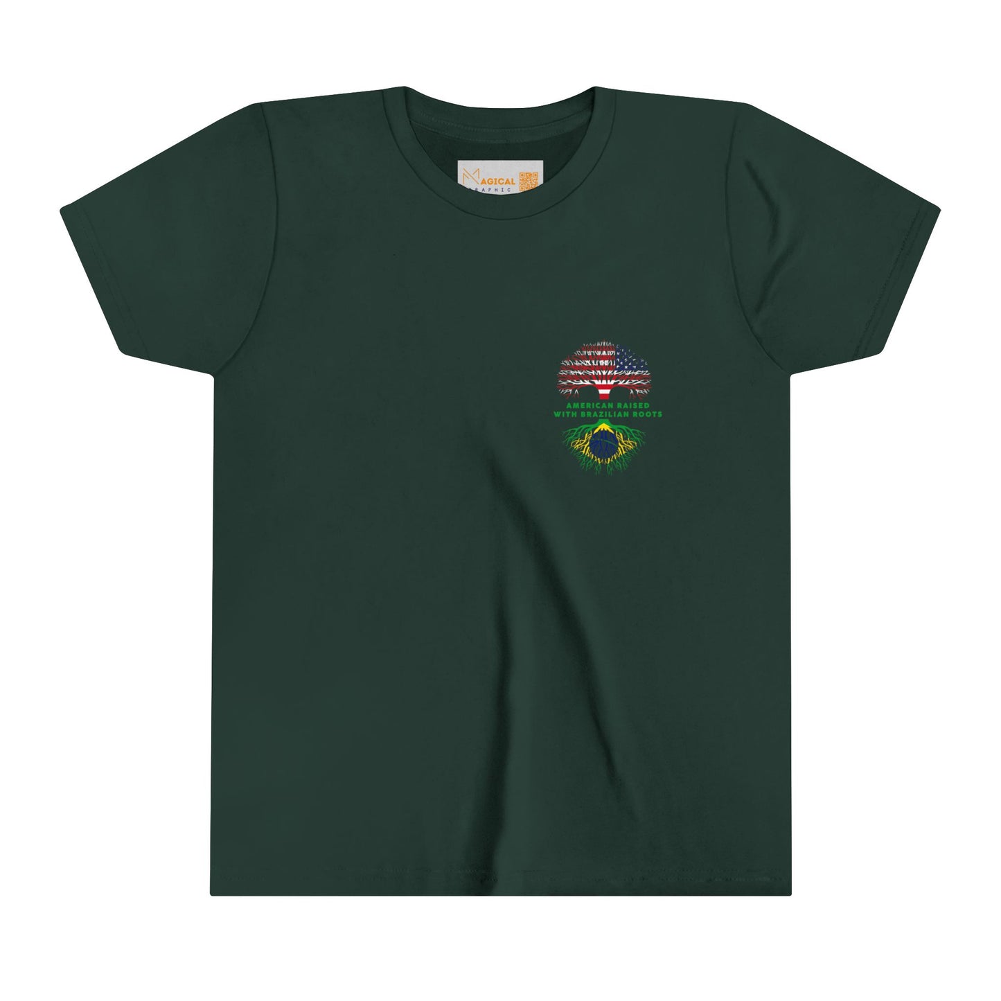 Unisex Kid s Tee - 6 to 20 years - Brazilian Roots