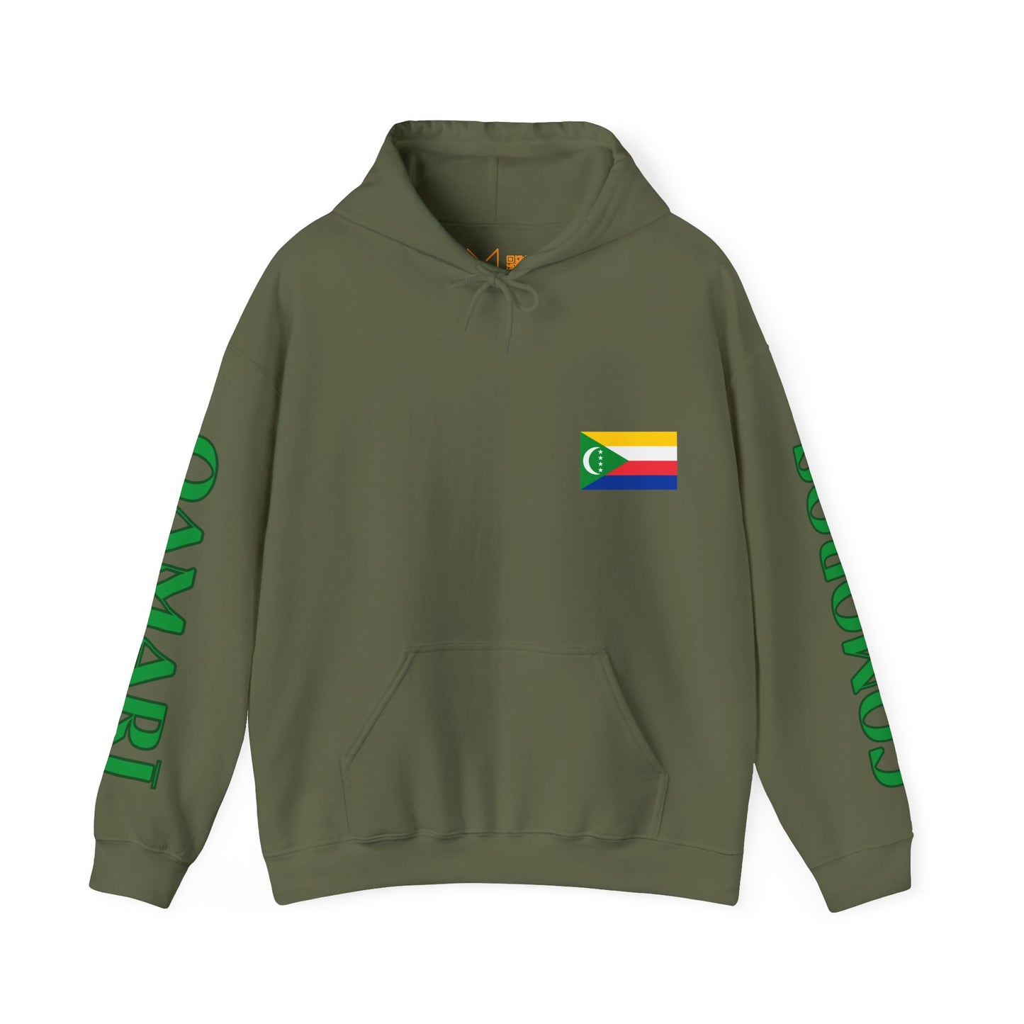 Comoros Unisex Hooded Sweatshirt - Africa