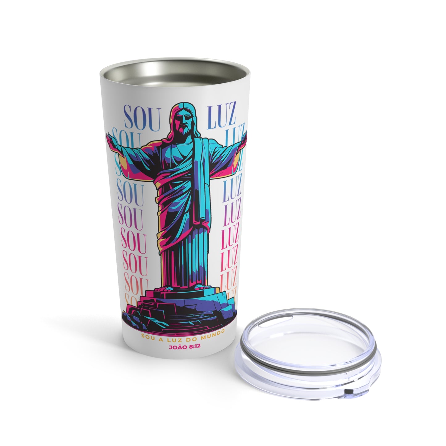 Copo Térmico - Cristo Redentor - Tumbler 20oz (0.59 l)