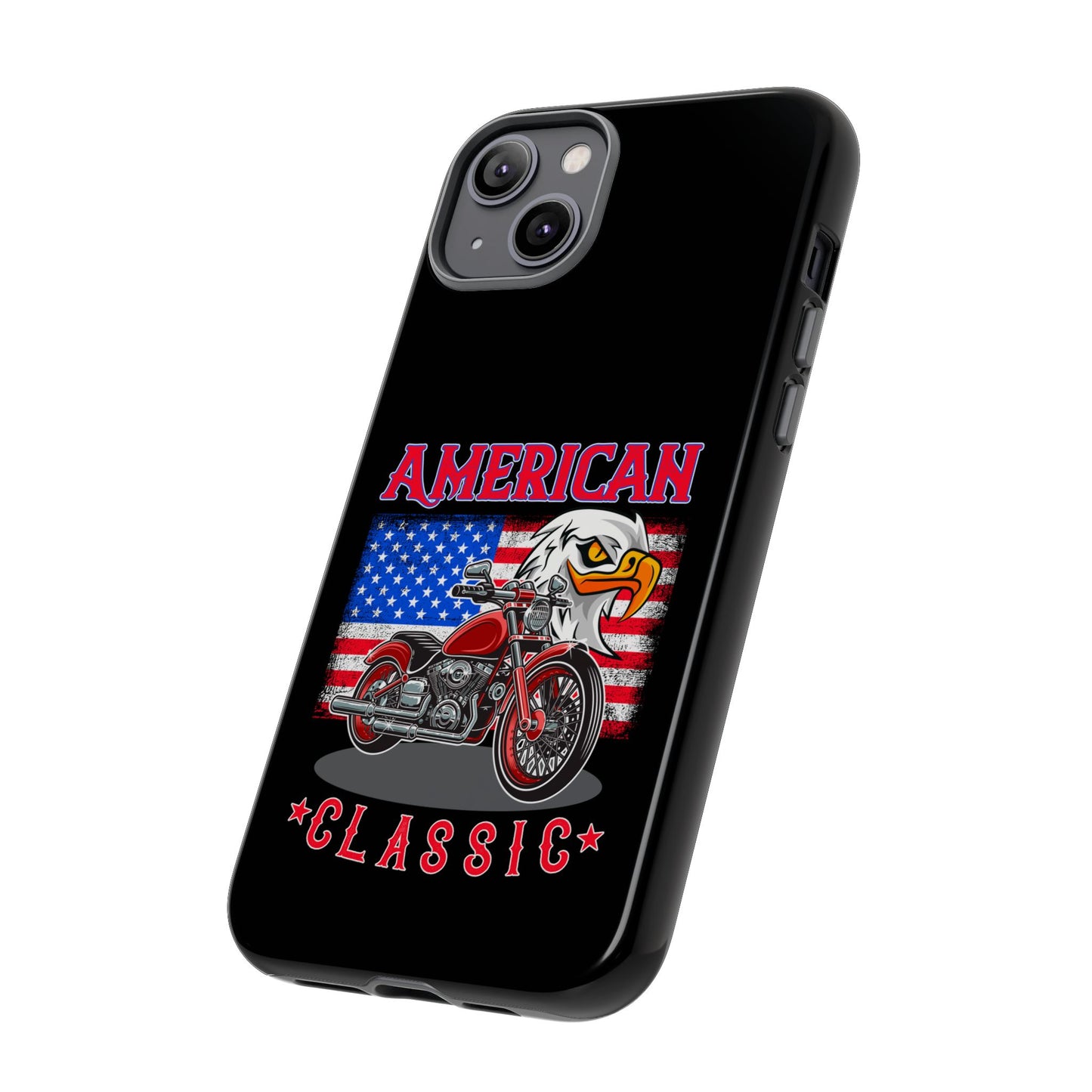 American Classic Motorcycle Phone Case - Tough Protection - iPhone, Samsung Galaxy, Google Pixel