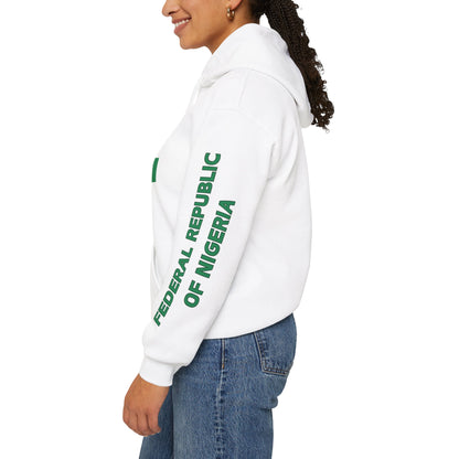 Nigeria Unisex Hooded Sweatshirt - Africa