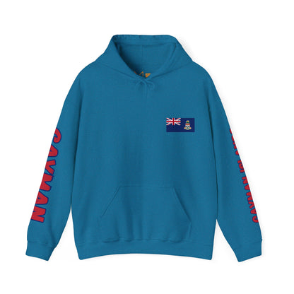 Cayman Islands Flag Unisex Hoodie - Caribbean - Island Territory