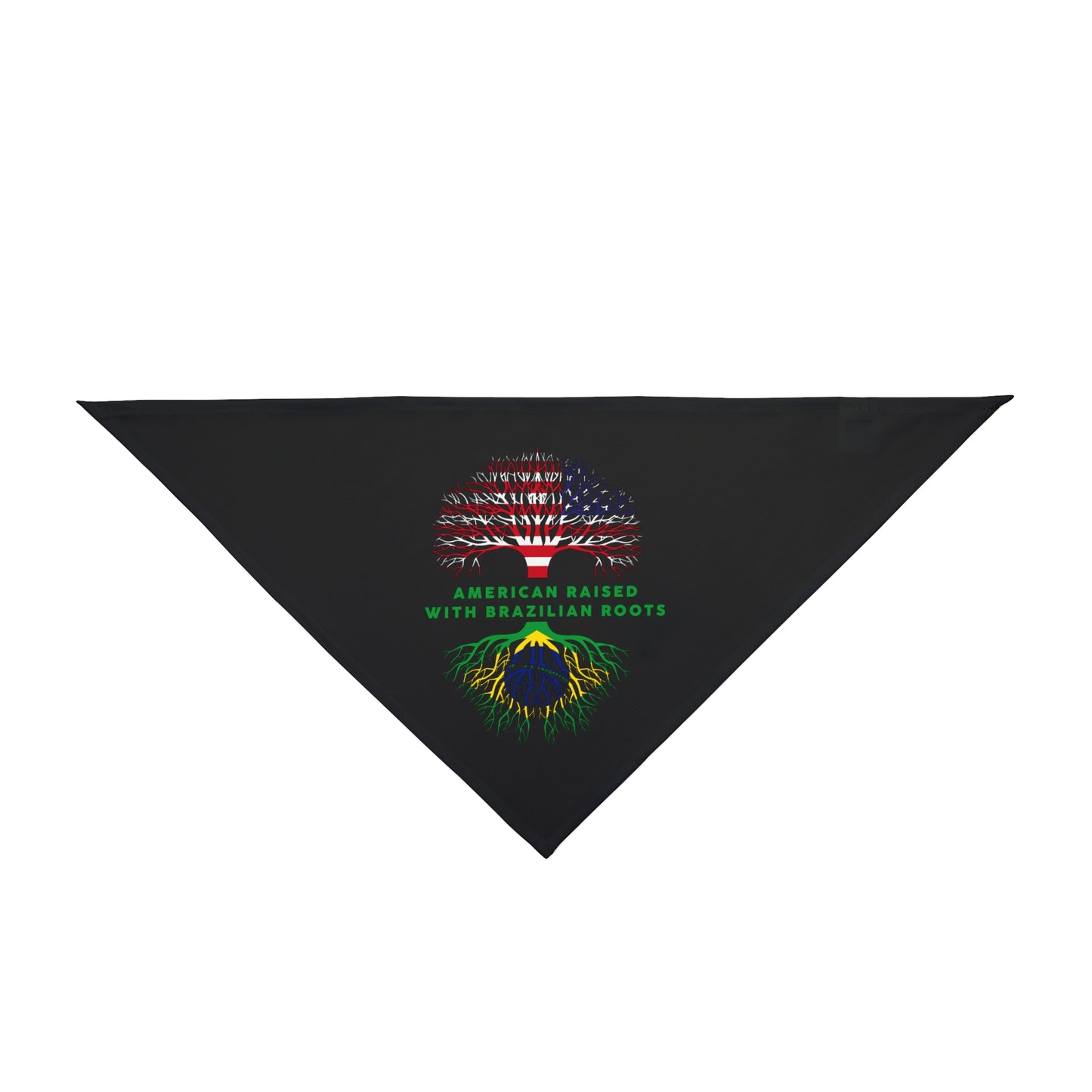 Black - Pet Bandana - Brazilian Roots