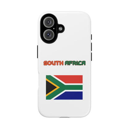 South Africa Flag Tough Phone Case - Durable, Stylish Protection - iPhone, Samsung Galaxy, Google Pixel