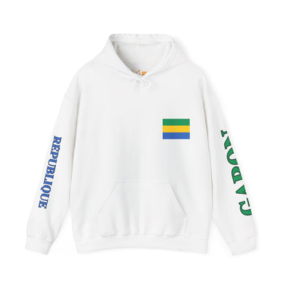 Gabon Unisex Hooded Sweatshirt - Africa