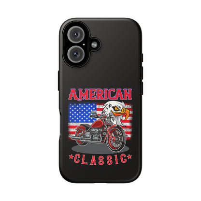 American Classic Motorcycle Phone Case - Tough Protection - iPhone, Samsung Galaxy, Google Pixel