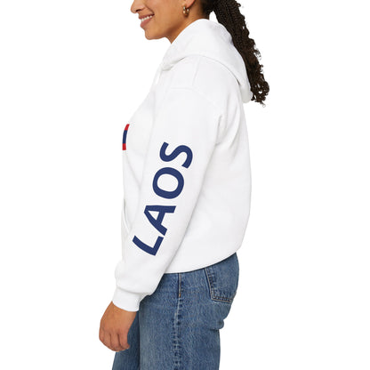 Laos Unisex Hooded Sweatshirt - Asia