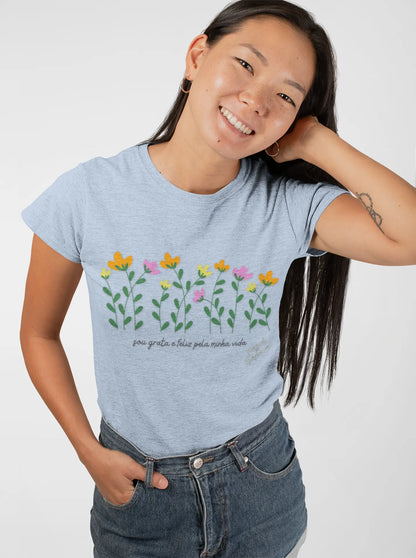 Sou Grata Pela Vida - Tee Printify